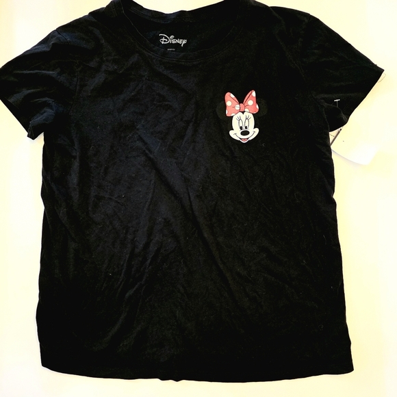 Disney Minnie Mouse Black T-Shirt Women's L - Picture 4 of 4
